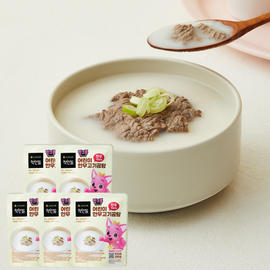 [Gosam Nonghyup] Good guys Gosam Nonghyup Pinkfong Wonder Star Children's Hanwoo Bone Bone Meat bone Soup 250g 5 Pack_Korean Beef 100%, Complementary Food, Convenience Food, Children's Food_Made in Korea